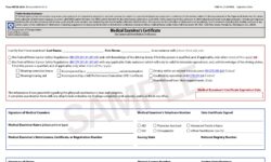 FMCSA requested that SDLAs continue to accept the old medical certificate versions with the 08/31/2018 expiration date